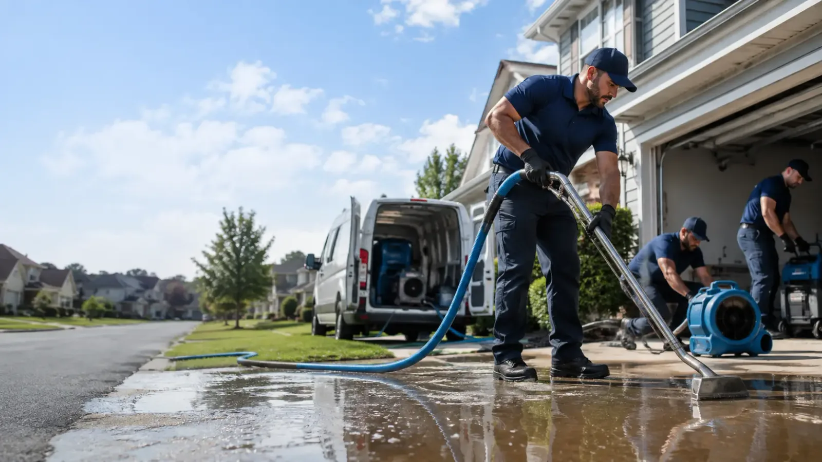 Flood Damage Restoration in Mumford, TX
